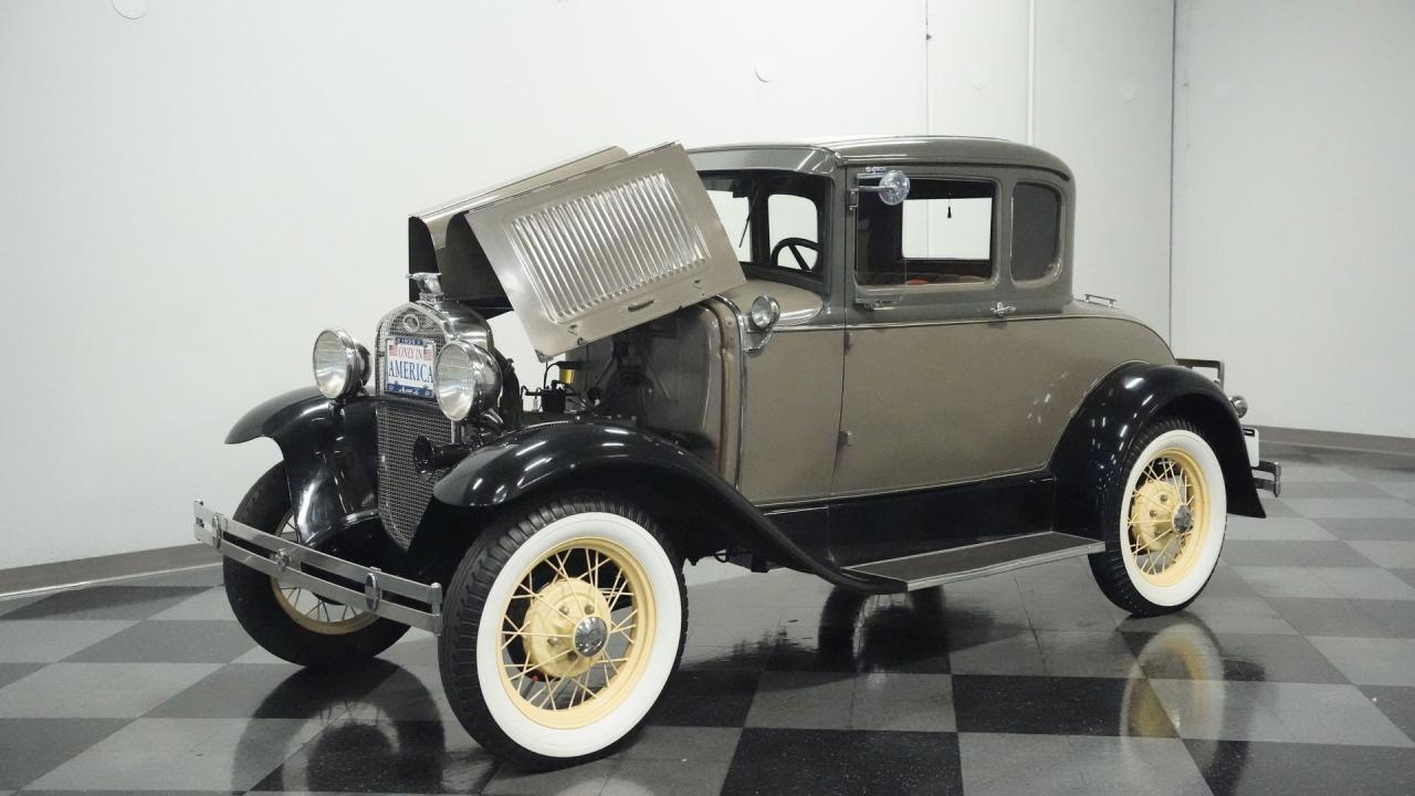 1930 Ford Model A 5 Window Rumble Seat Coupe