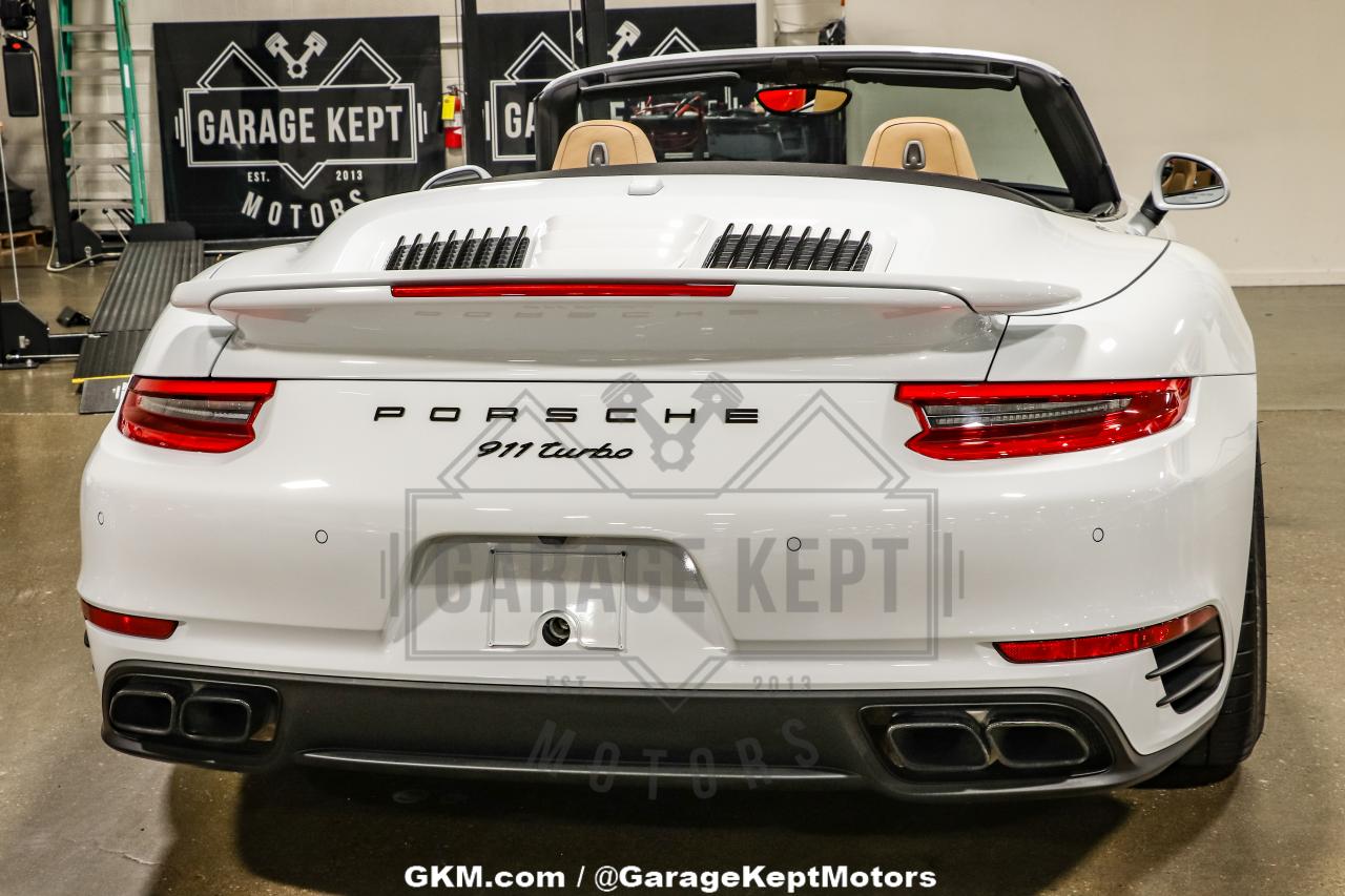 2017 Porsche 911 Turbo Cabriolet