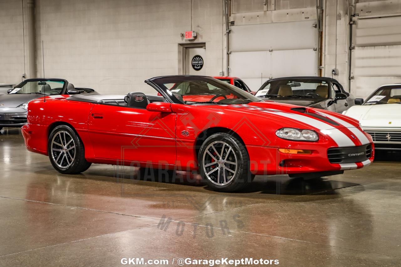 2002 Chevrolet Camaro Z28 SS Convertible 35th Anniversary Edition