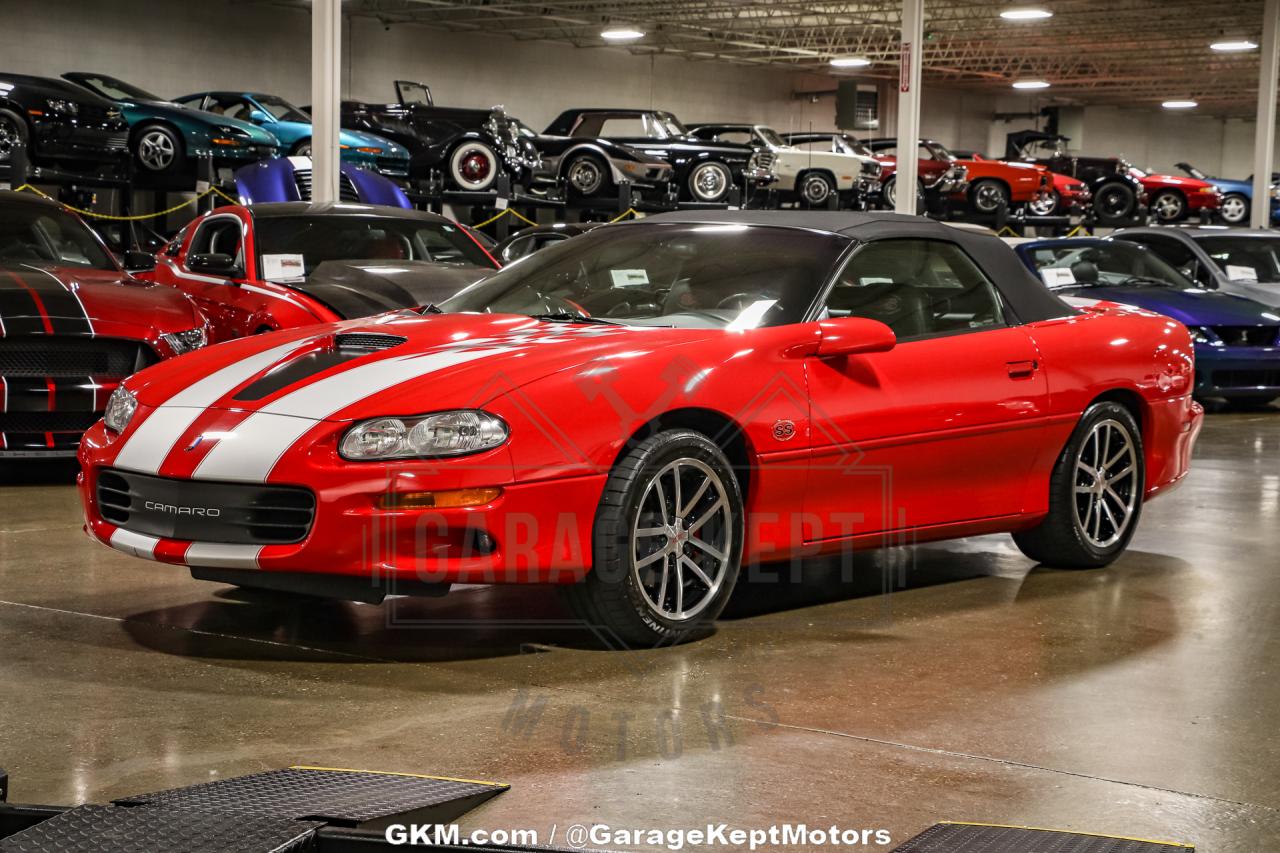 2002 Chevrolet Camaro Z28 SS Convertible 35th Anniversary Edition