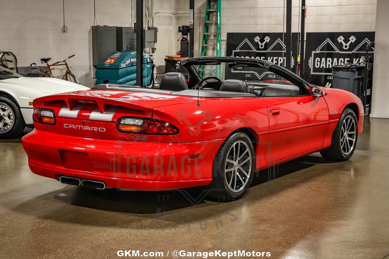 2002 Chevrolet Camaro Z28 SS Convertible 35th Anniversary Edition