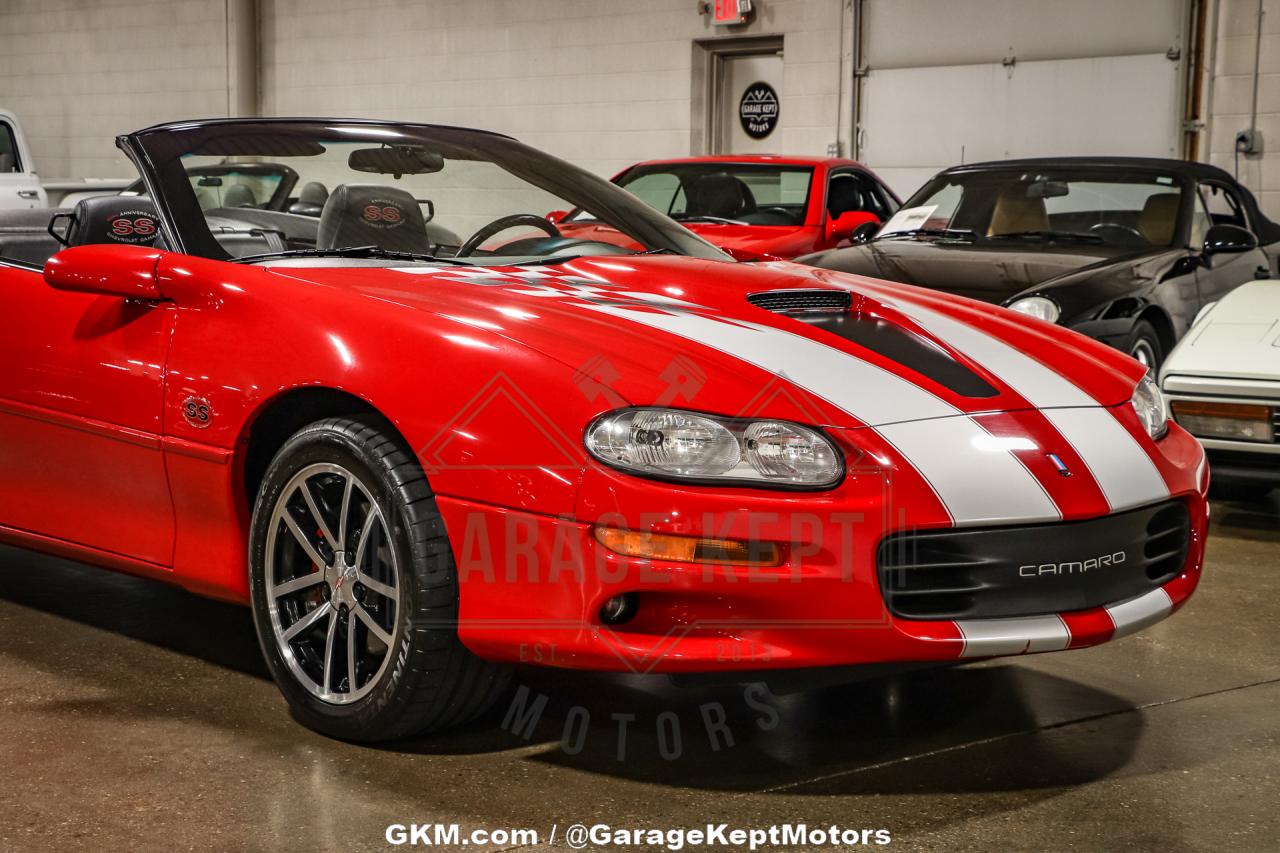 2002 Chevrolet Camaro Z28 SS Convertible 35th Anniversary Edition