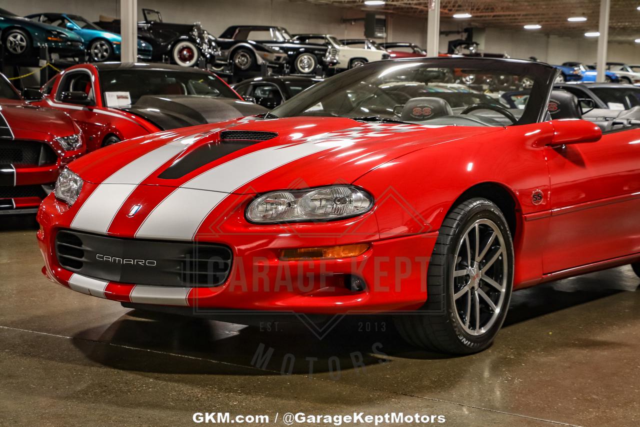 2002 Chevrolet Camaro Z28 SS Convertible 35th Anniversary Edition