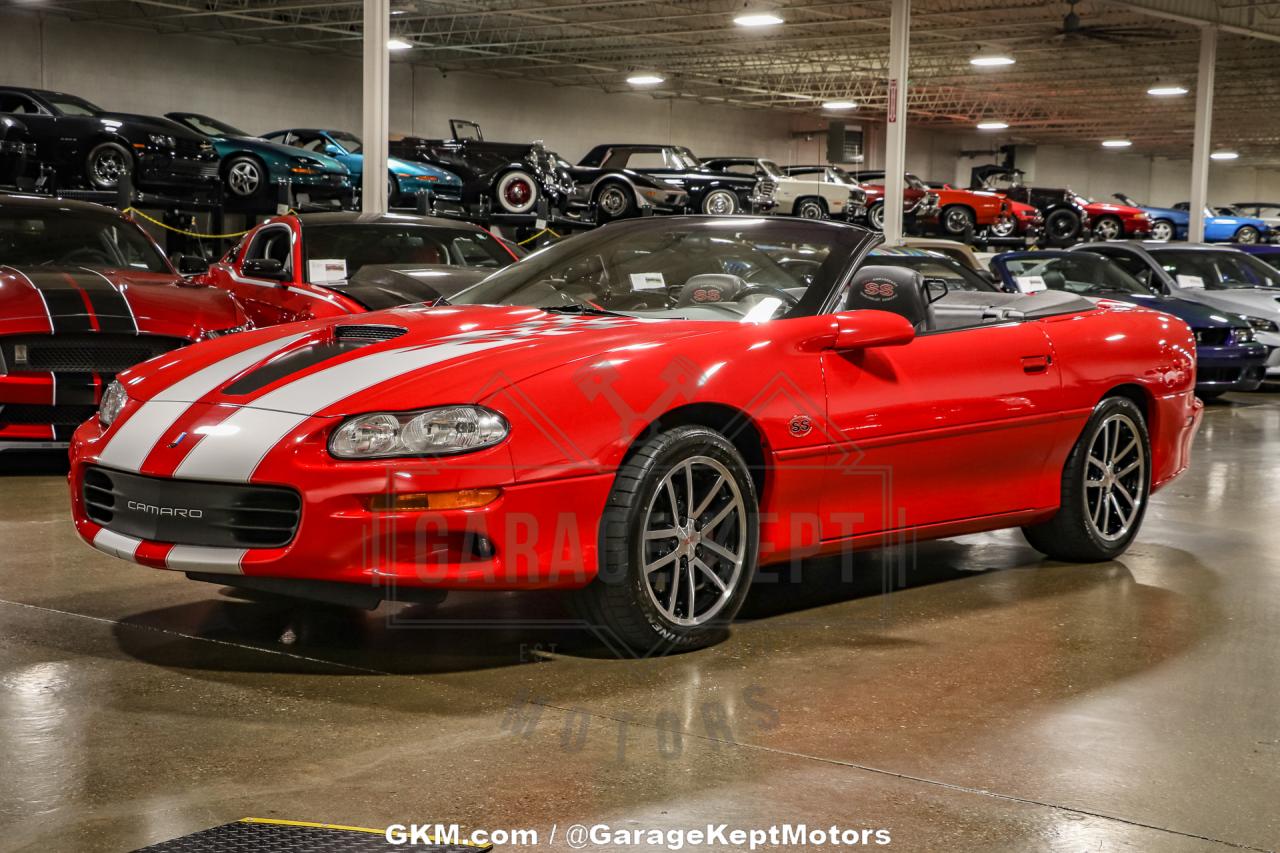 2002 Chevrolet Camaro Z28 SS Convertible 35th Anniversary Edition