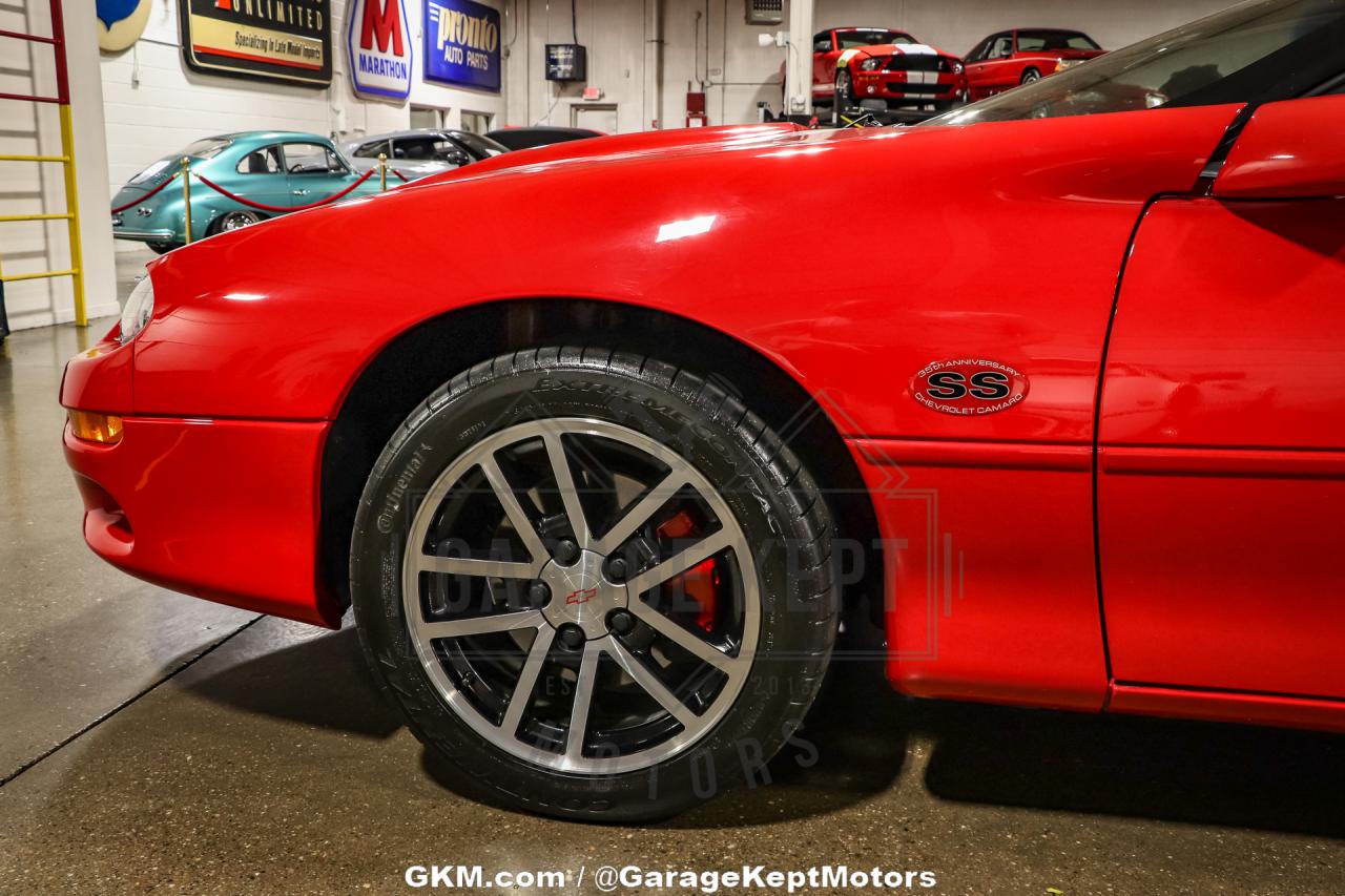 2002 Chevrolet Camaro Z28 SS Convertible 35th Anniversary Edition