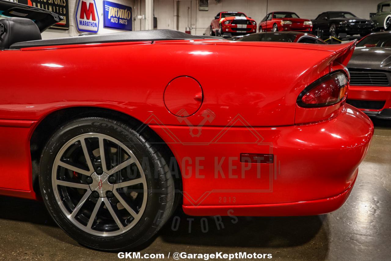 2002 Chevrolet Camaro Z28 SS Convertible 35th Anniversary Edition