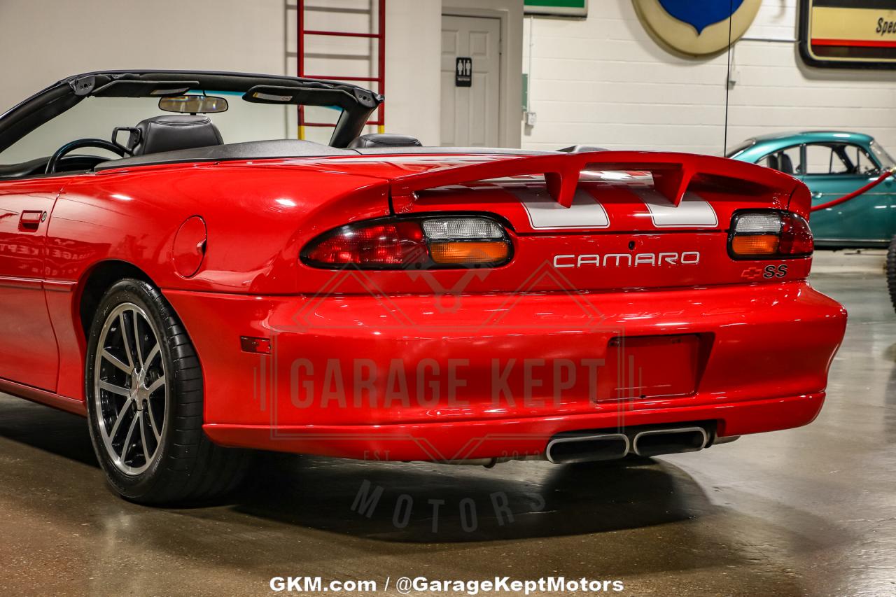 2002 Chevrolet Camaro Z28 SS Convertible 35th Anniversary Edition