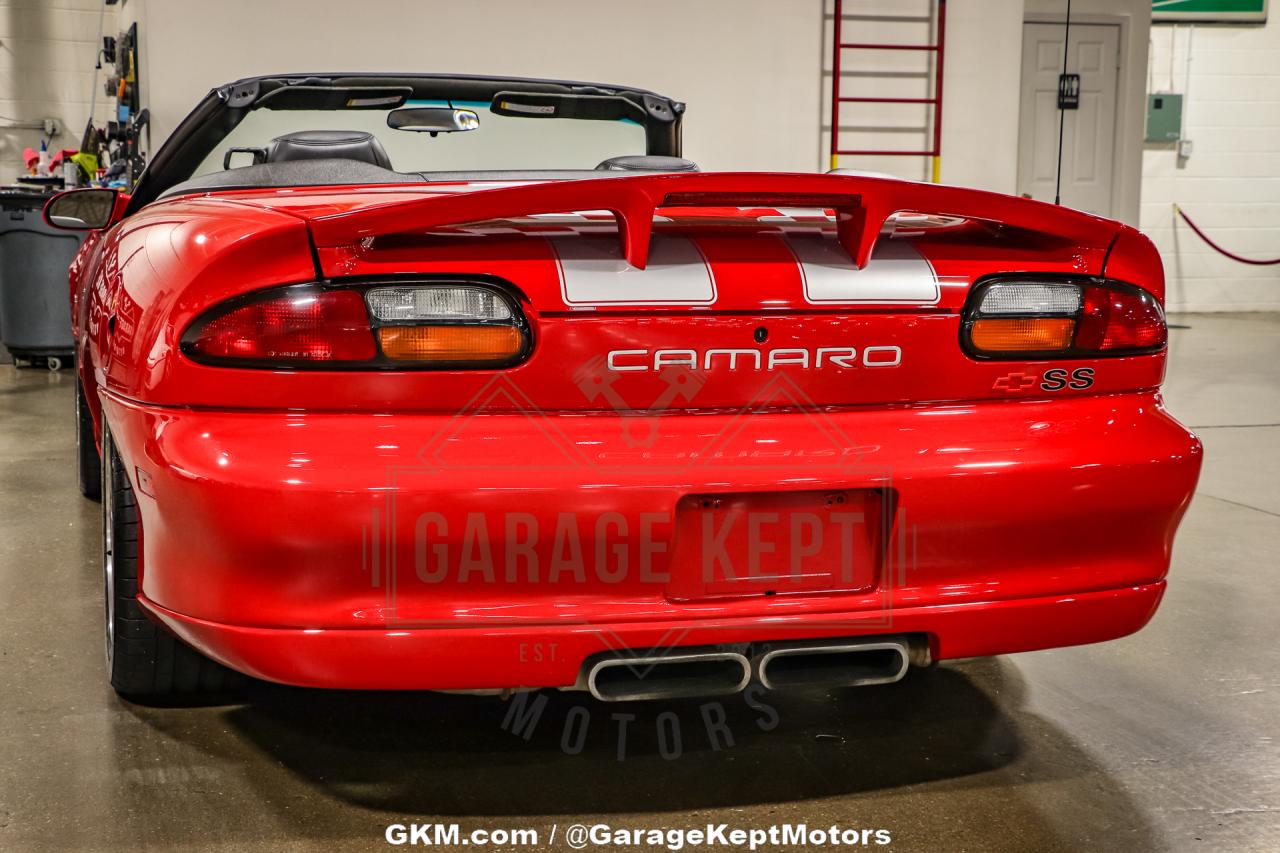 2002 Chevrolet Camaro Z28 SS Convertible 35th Anniversary Edition