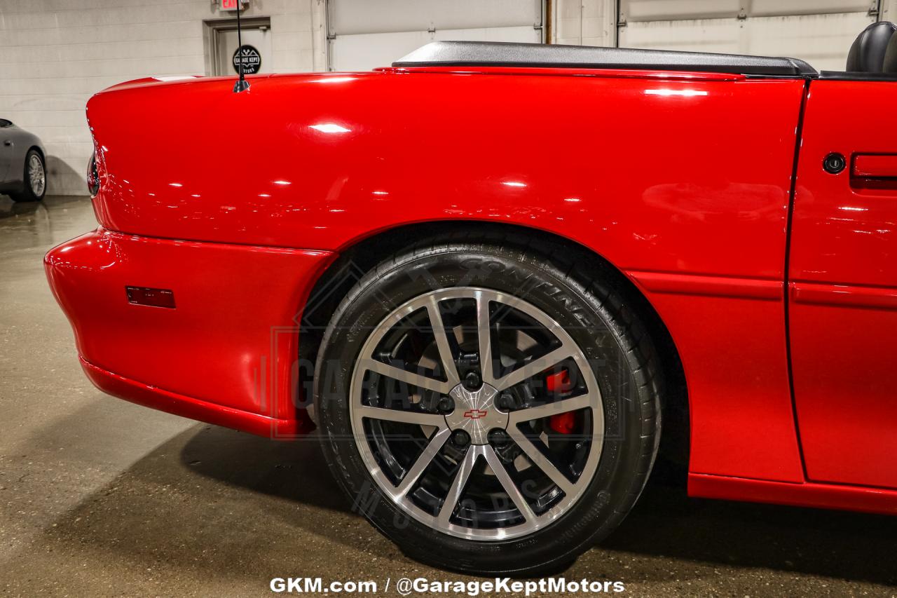 2002 Chevrolet Camaro Z28 SS Convertible 35th Anniversary Edition