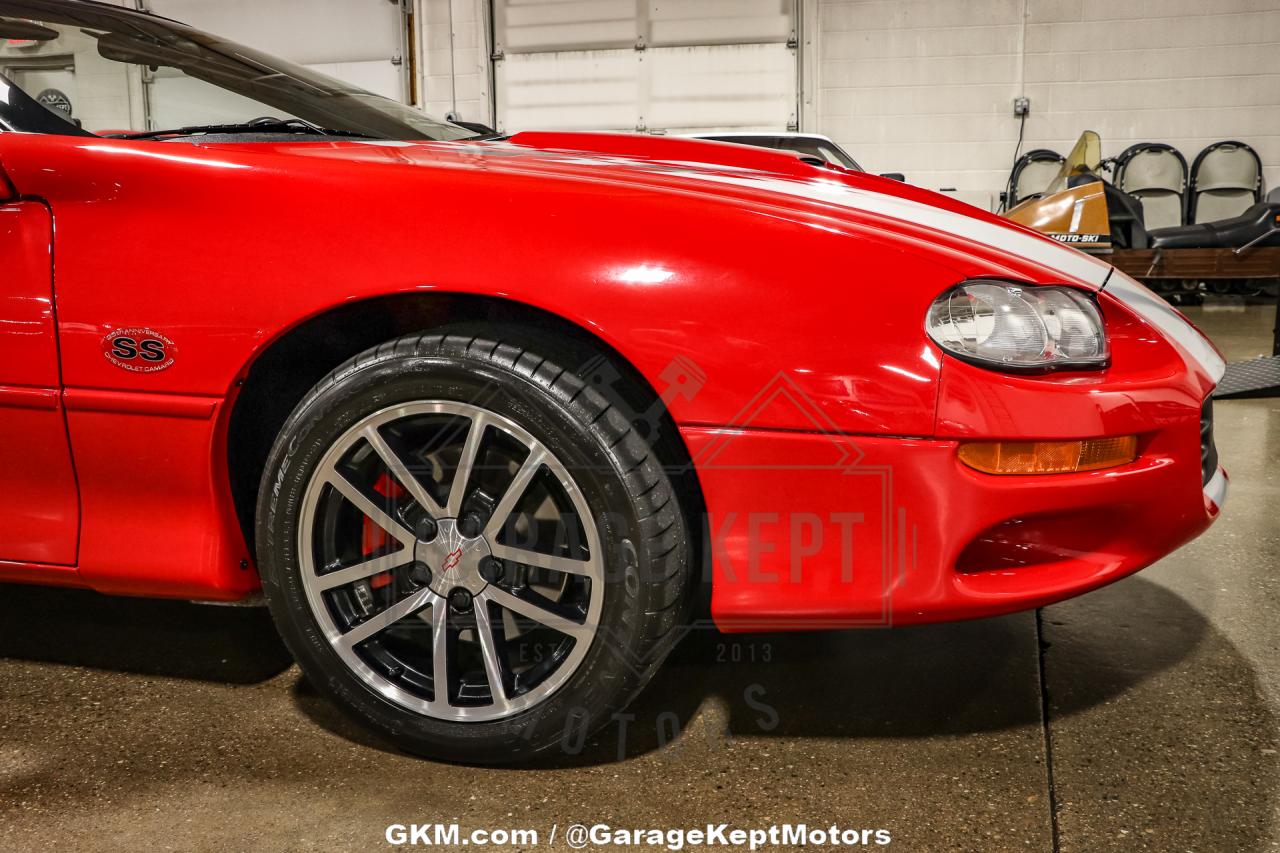 2002 Chevrolet Camaro Z28 SS Convertible 35th Anniversary Edition