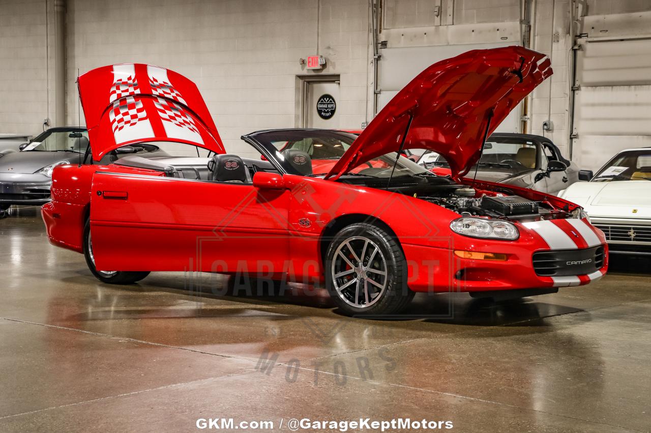 2002 Chevrolet Camaro Z28 SS Convertible 35th Anniversary Edition