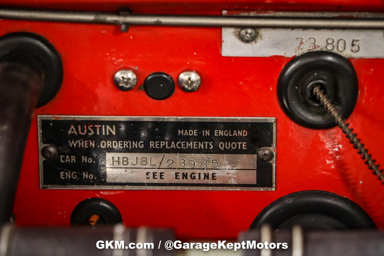 1965 Austin - Healey 3000 Mk III BJ8