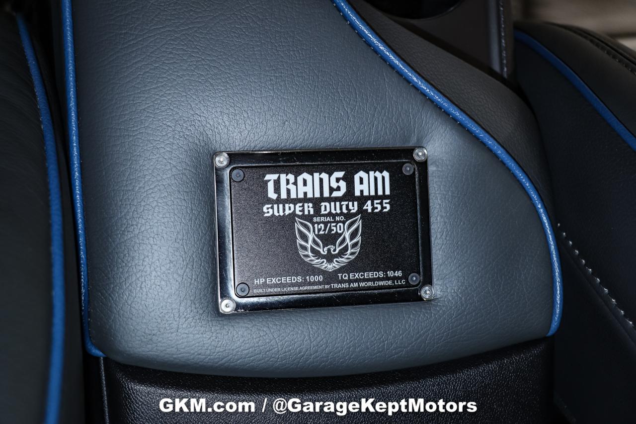 2019 Trans Am Worldwide Super Duty 455