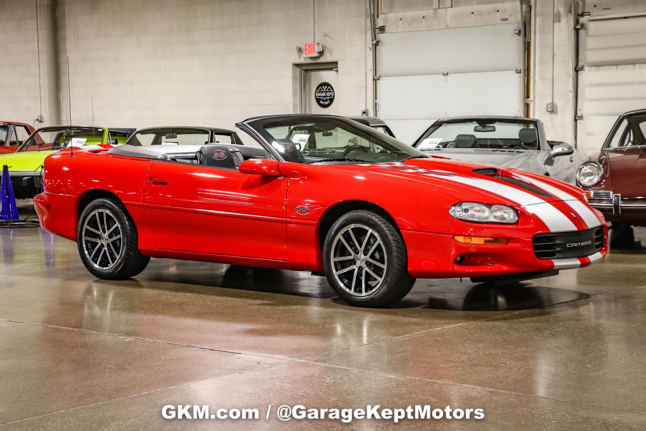 2002 Chevrolet Camaro Z28 SS Convertible 35th Anniversary Edition