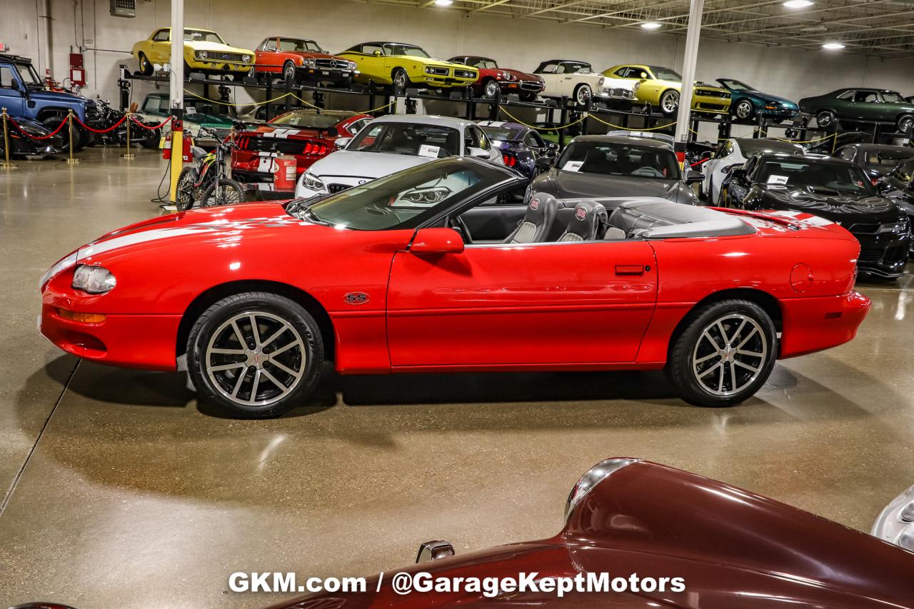 2002 Chevrolet Camaro Z28 SS Convertible 35th Anniversary Edition