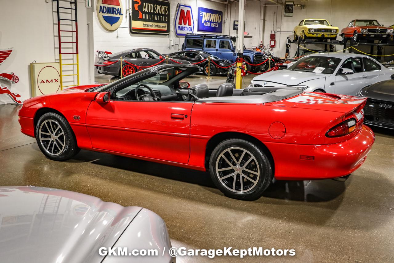 2002 Chevrolet Camaro Z28 SS Convertible 35th Anniversary Edition