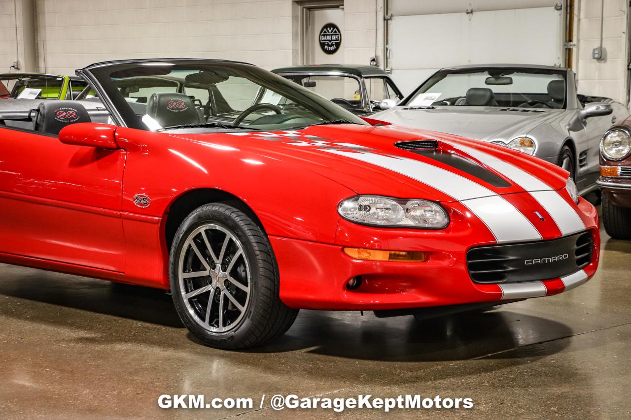 2002 Chevrolet Camaro Z28 SS Convertible 35th Anniversary Edition