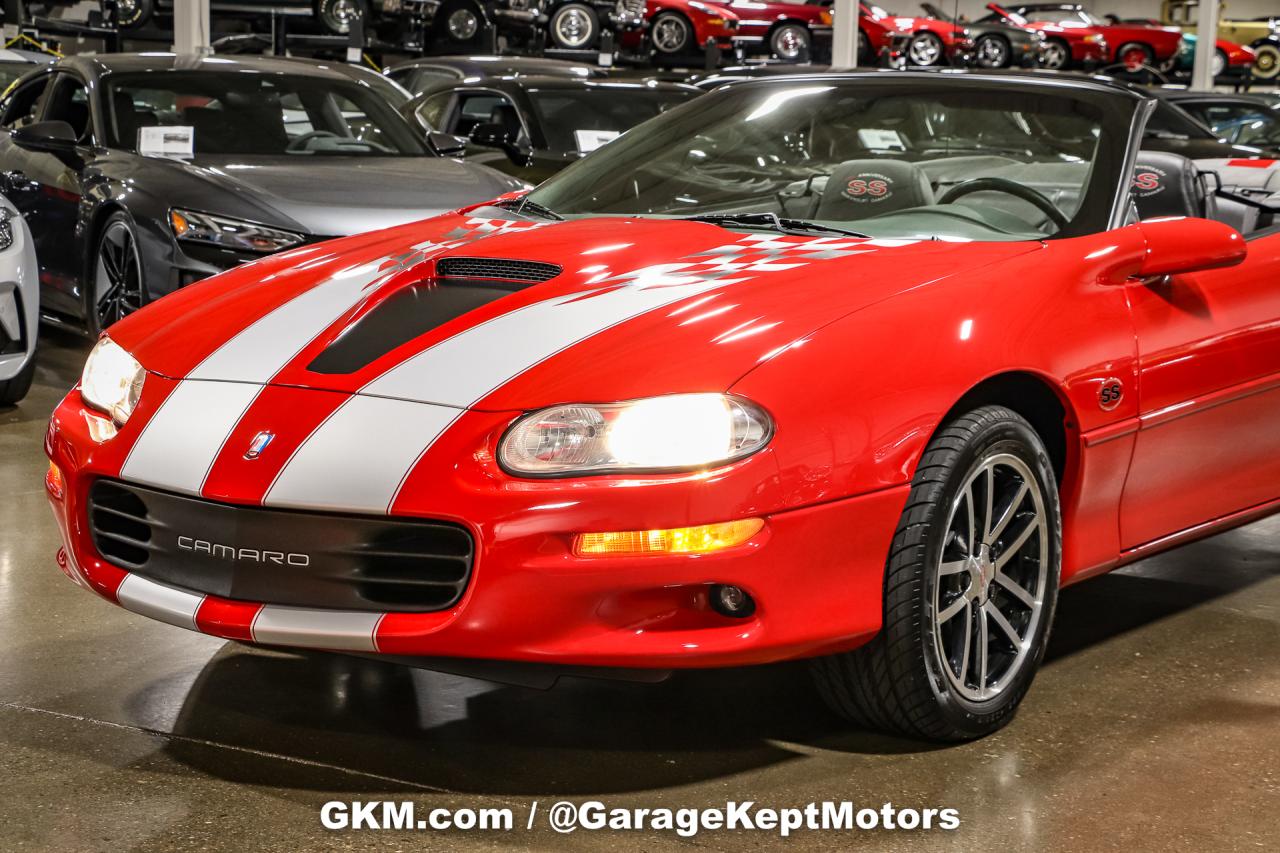 2002 Chevrolet Camaro Z28 SS Convertible 35th Anniversary Edition