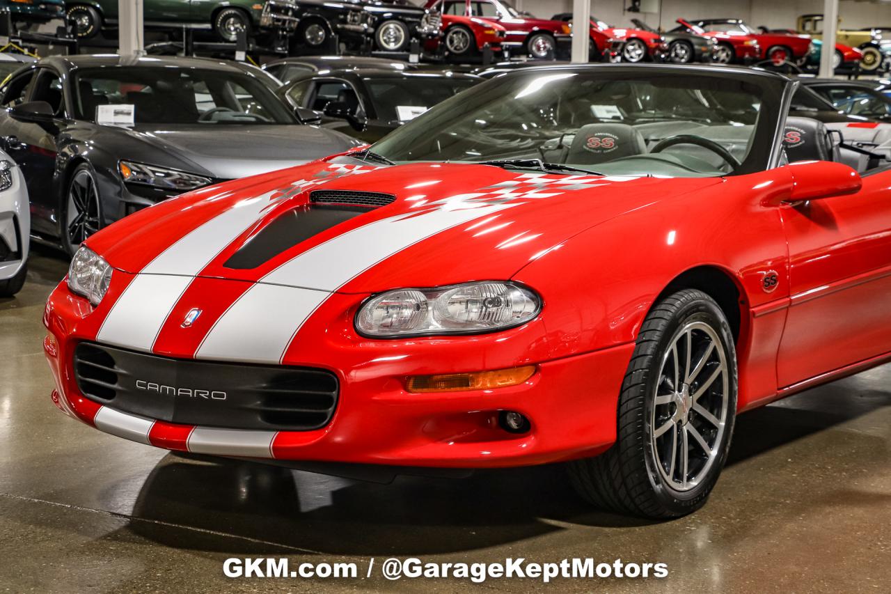 2002 Chevrolet Camaro Z28 SS Convertible 35th Anniversary Edition