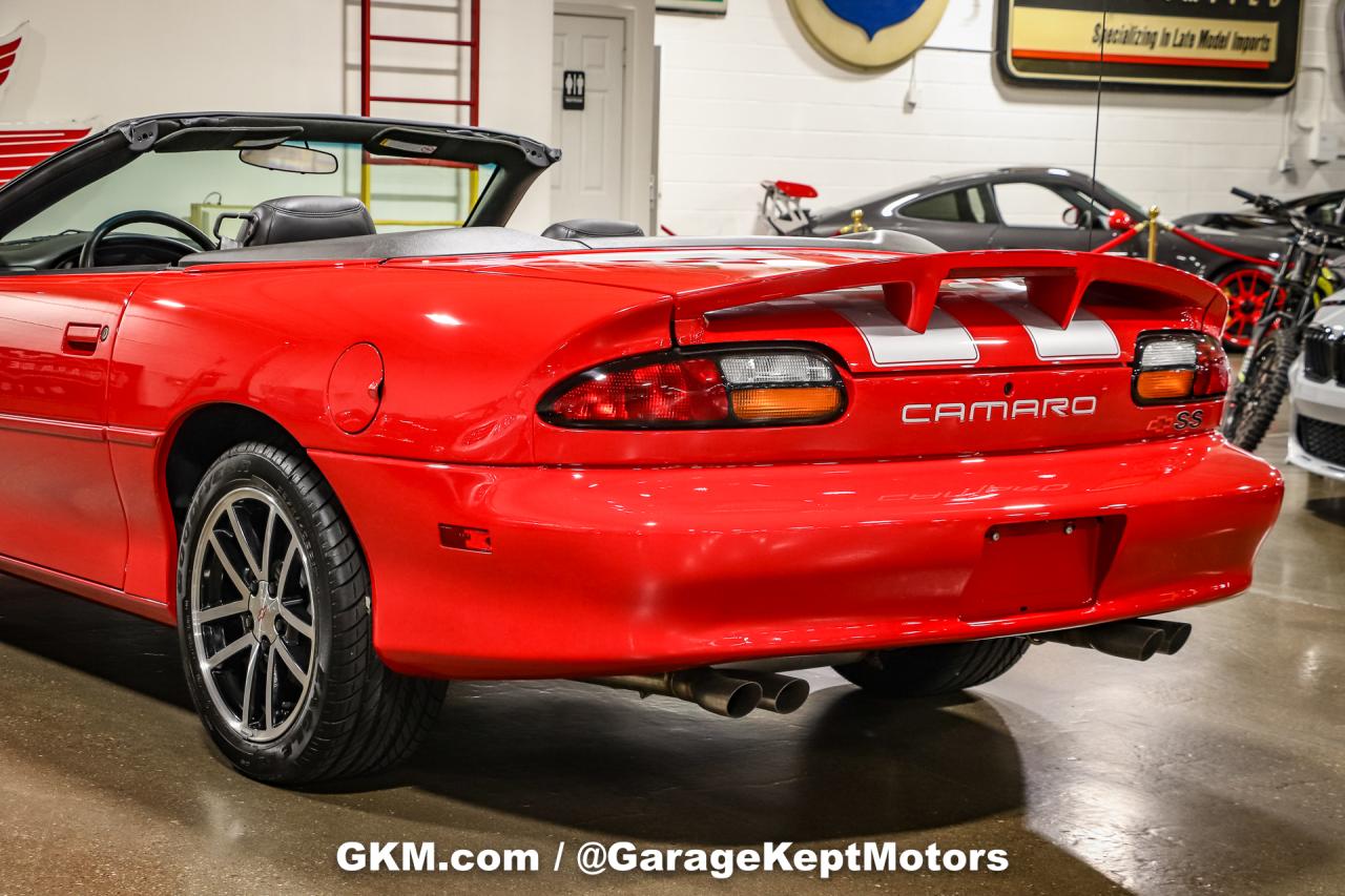 2002 Chevrolet Camaro Z28 SS Convertible 35th Anniversary Edition