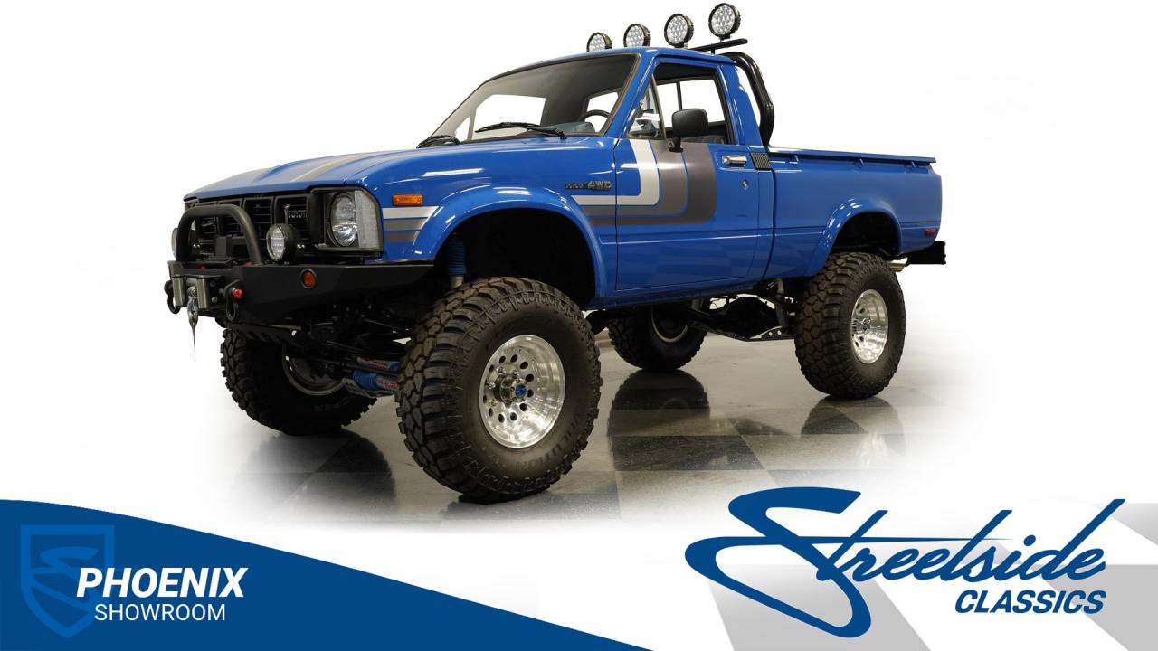 1980 Toyota Pickup 4x4 Restomod