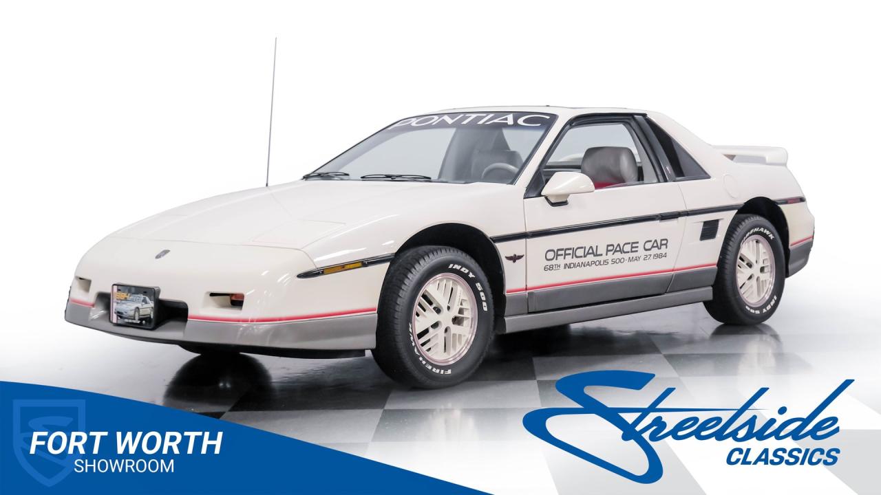 1984 Pontiac Fiero Indy Pace Car