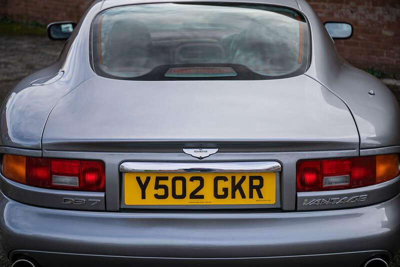 2001 Aston Martin DB7 VANTAGE MANUAL