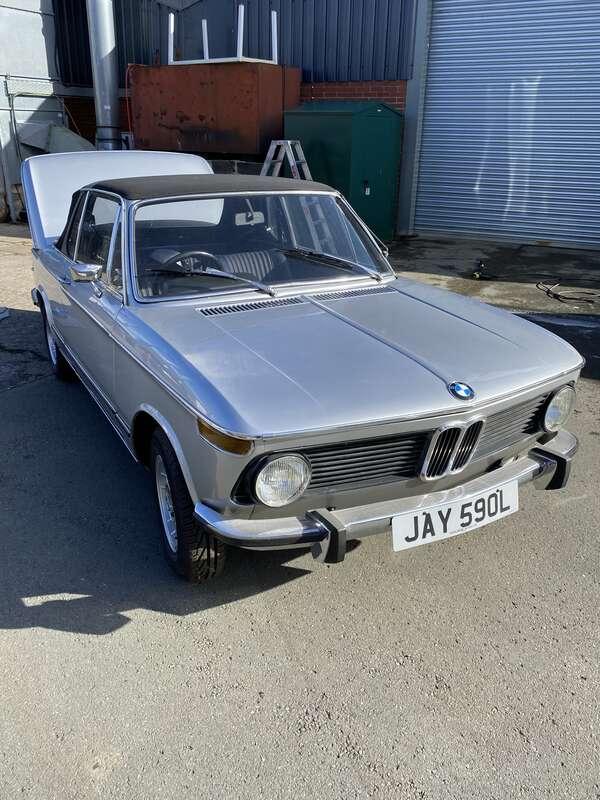 1972 BMW 2002 BAUR CABRIOLET