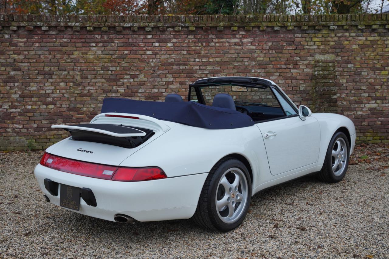 1995 Porsche 993 Carrera 2 Convertible ONLY 23000 MILES! PRICE INCL. VAT