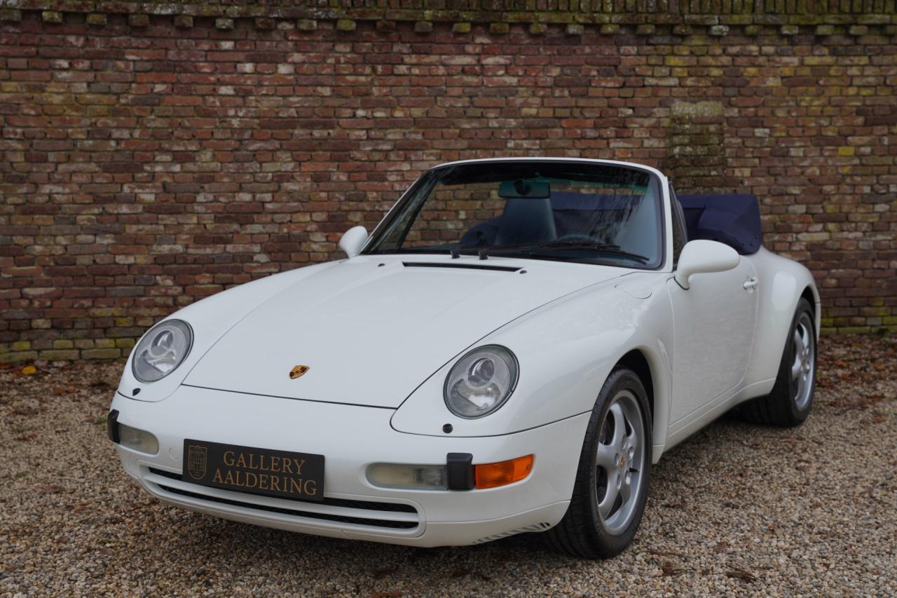 1995 Porsche 993 Carrera 2 Convertible ONLY 23000 MILES! PRICE INCL. VAT