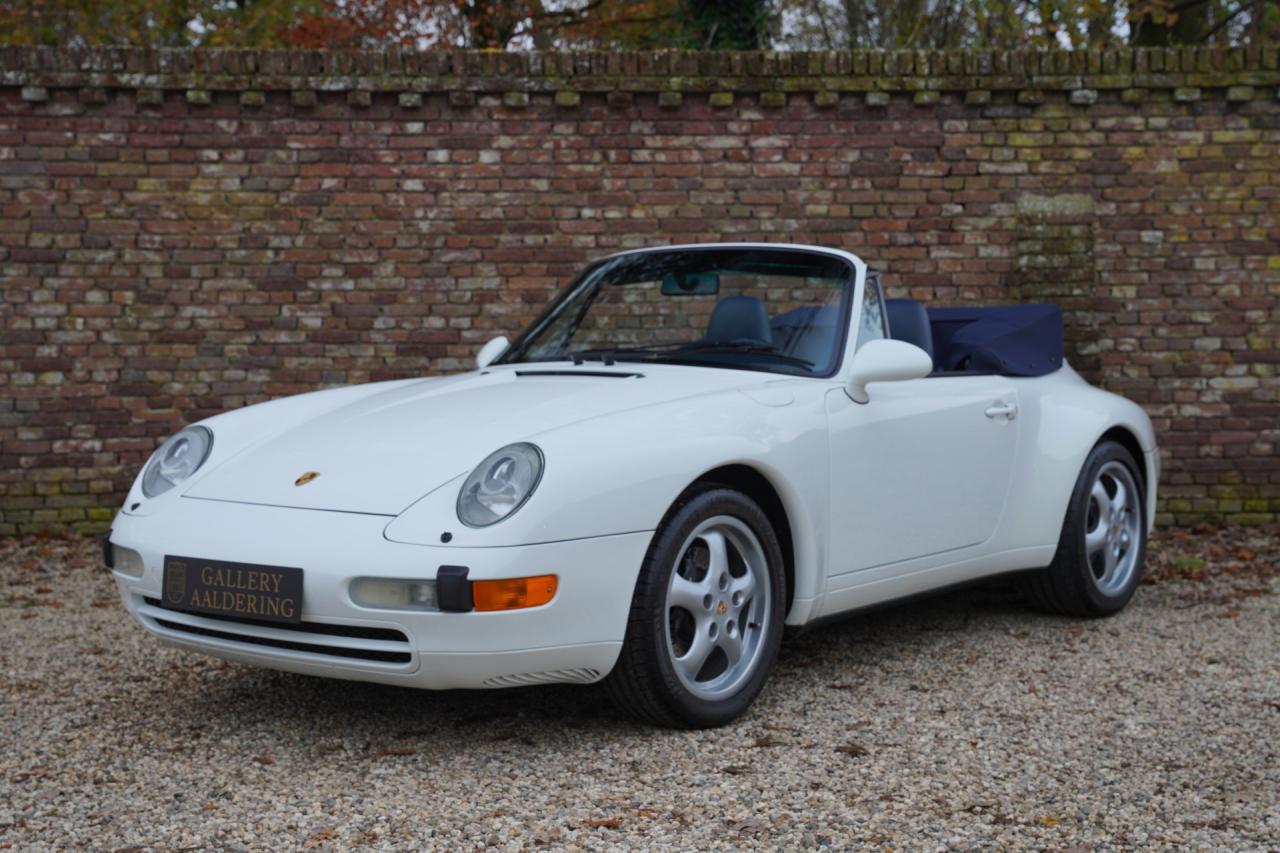 1995 Porsche 993 Carrera 2 Convertible ONLY 23000 MILES! PRICE INCL. VAT