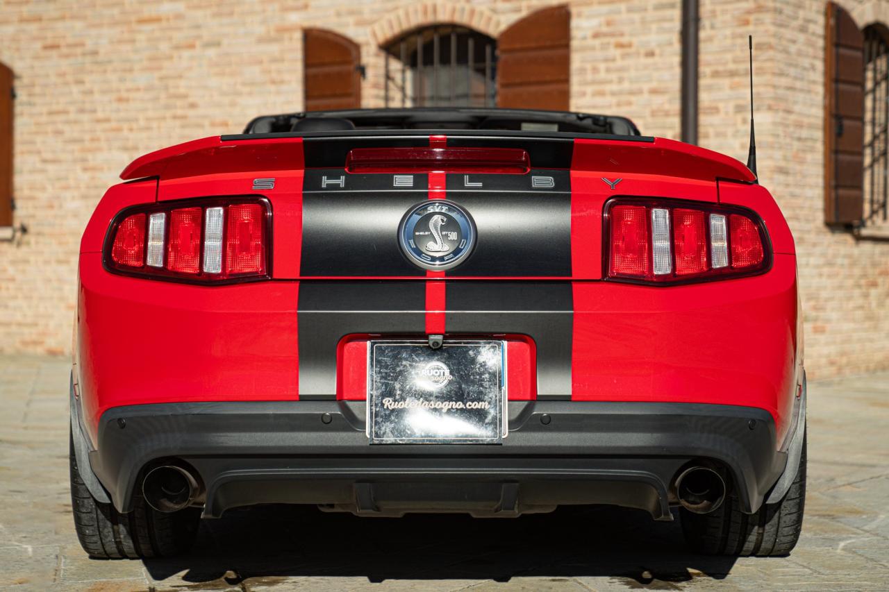 2011 Ford MUSTANG SHELBY 500 V8 GT CABRIOLET