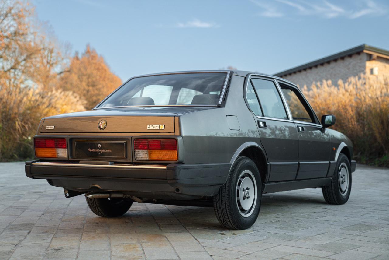 1984 Alfa Romeo ALFETTA INIEZIONE QUADRIFOGLIO ORO