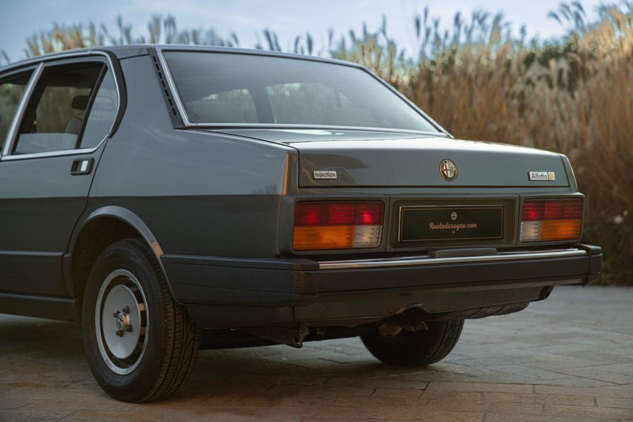 1984 Alfa Romeo ALFETTA INIEZIONE QUADRIFOGLIO ORO