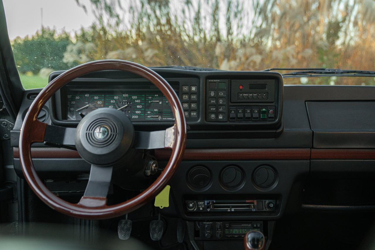 1984 Alfa Romeo ALFETTA INIEZIONE QUADRIFOGLIO ORO