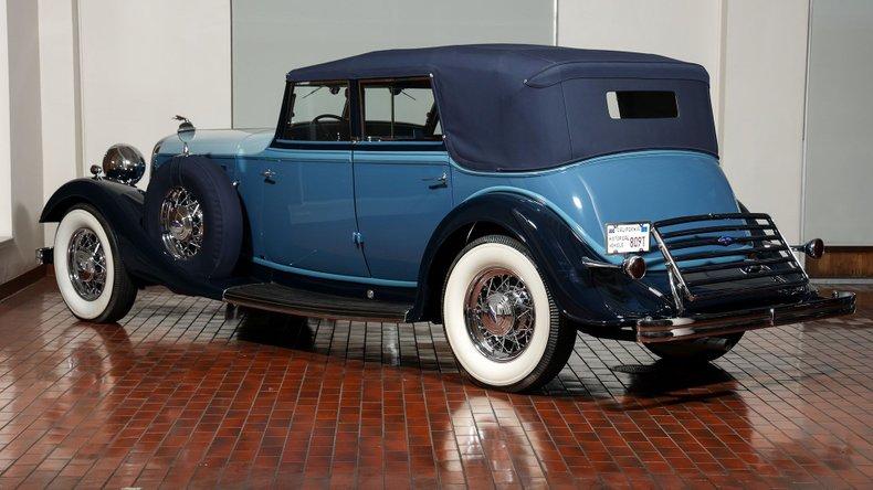 1933 Lincoln KB Custom Dietrich Convertible Sedan