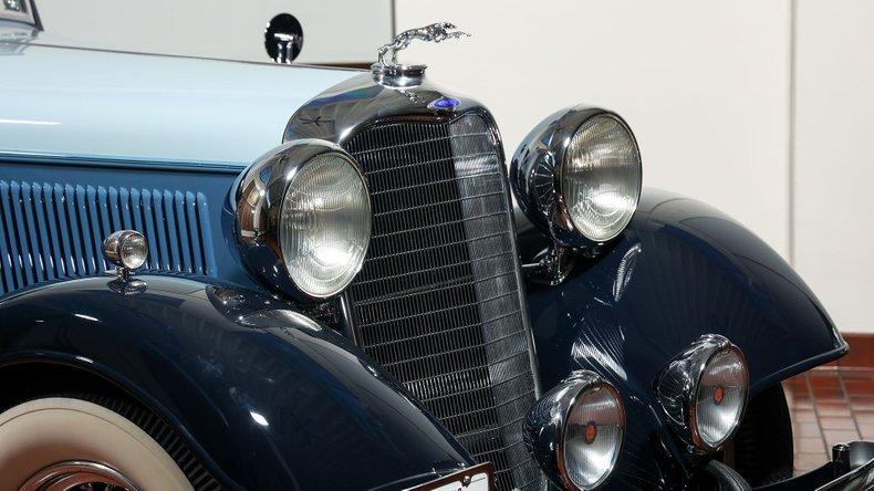 1933 Lincoln KB Custom Dietrich Convertible Sedan