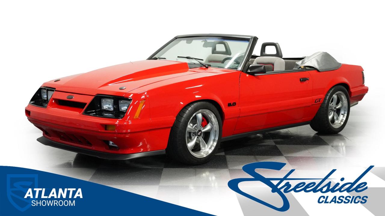 1986 Ford Mustang GT Convertible Supercharged