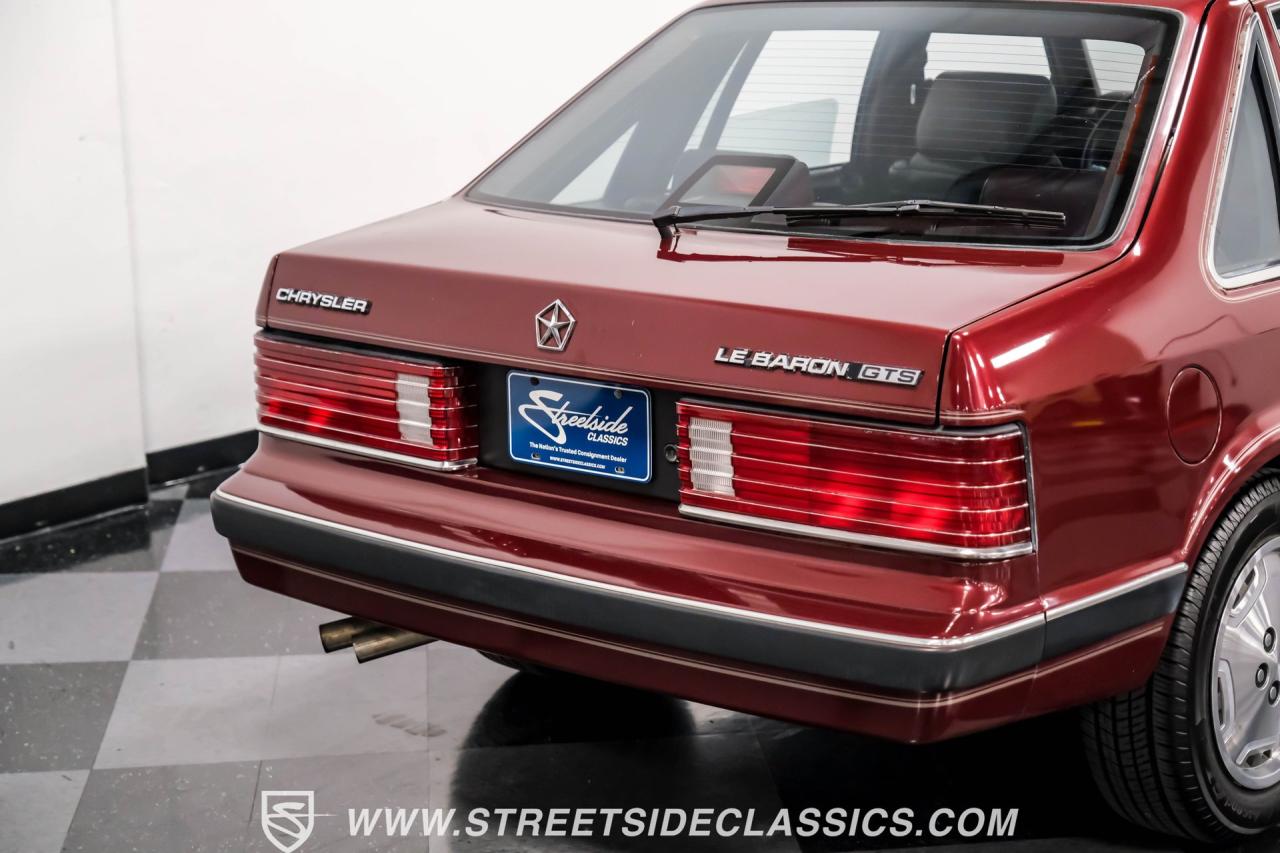 1987 Chrysler LeBaron GTS