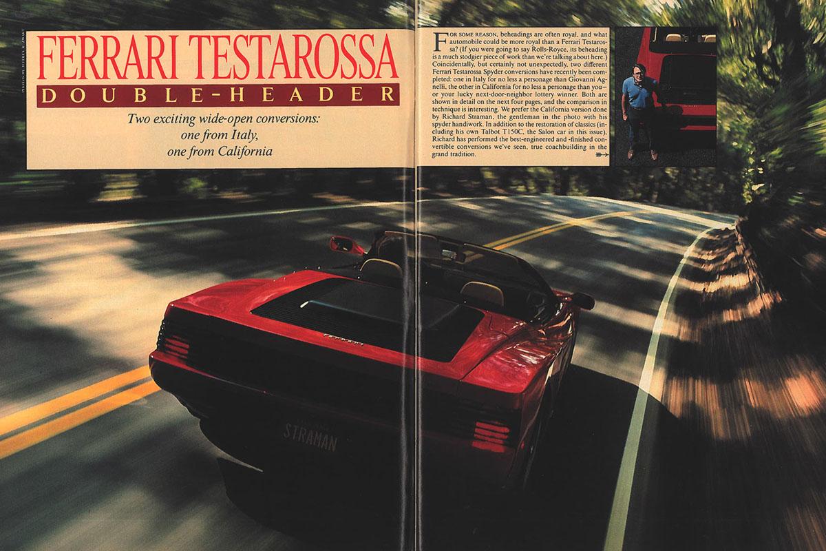 1986 Ferrari Testarossa Spider