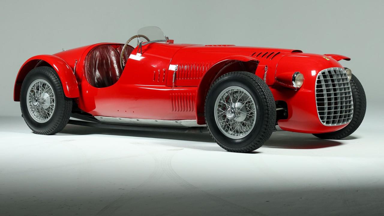 1948 Ferrari 166 Spyder Corsa by Ansaloni