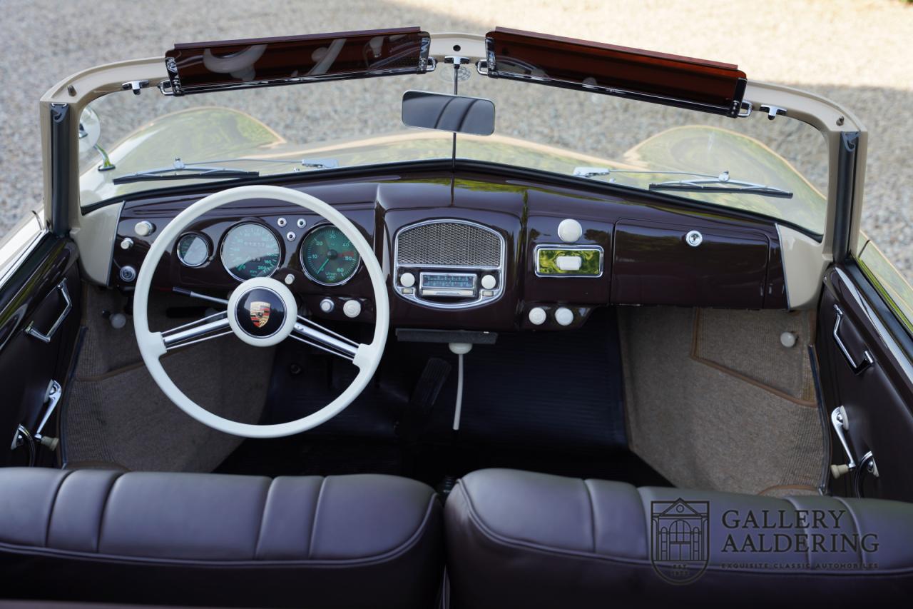 1954 Porsche 356 Pre-A 1500 Convertible Reutter