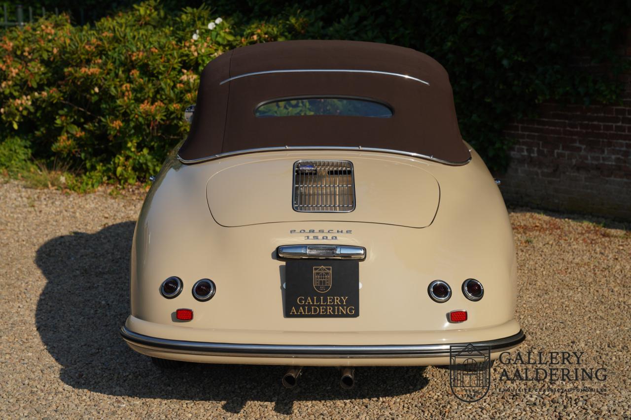 1954 Porsche 356 Pre-A 1500 Convertible Reutter