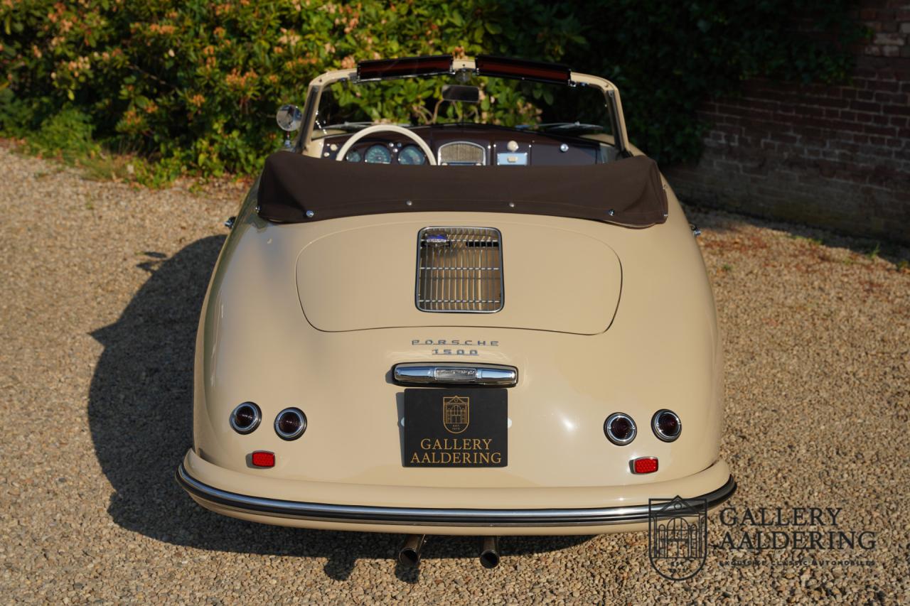 1954 Porsche 356 Pre-A 1500 Convertible Reutter