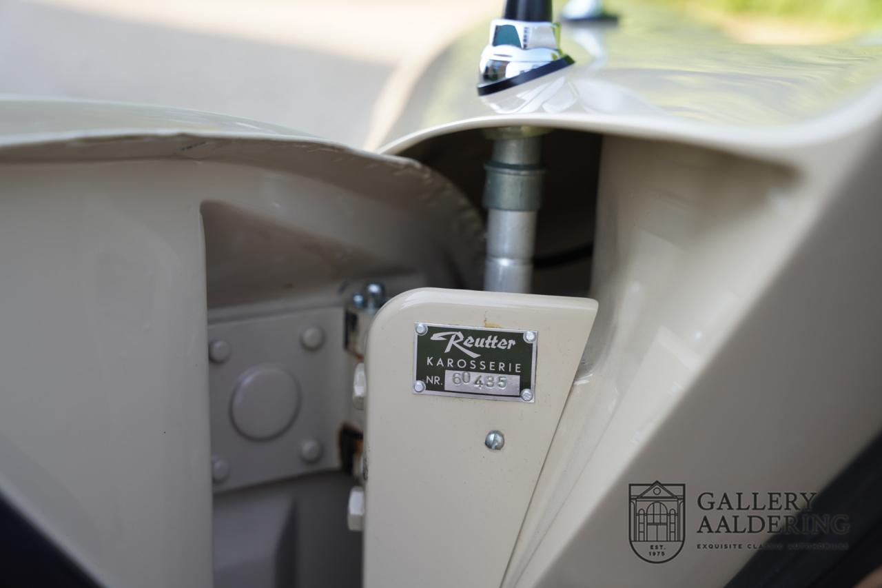 1954 Porsche 356 Pre-A 1500 Convertible Reutter