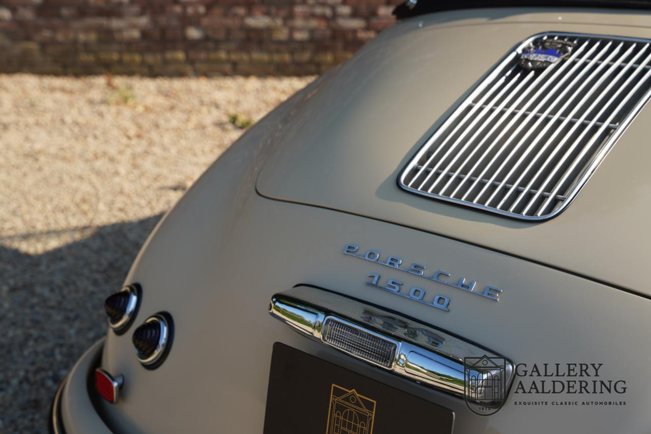 1954 Porsche 356 Pre-A 1500 Convertible Reutter