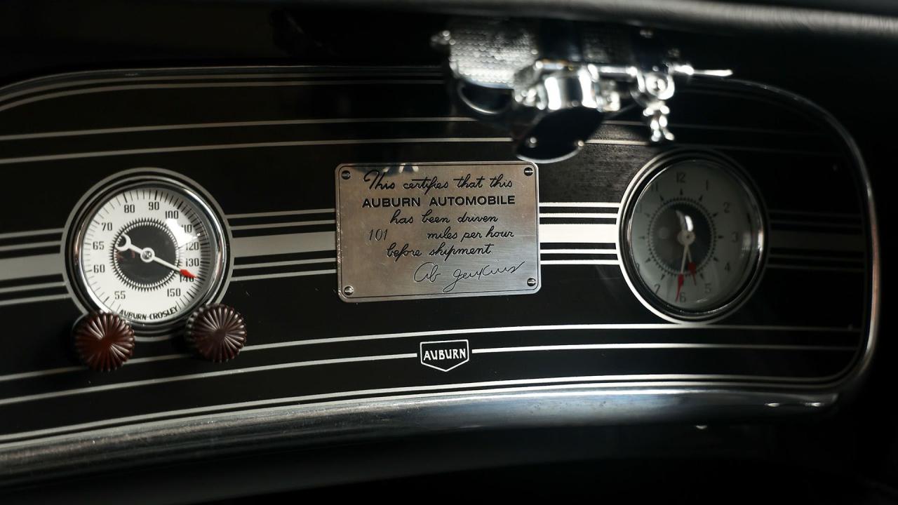 1935 Auburn 851 Super-Charged &quot;Boattail&quot; Speedster