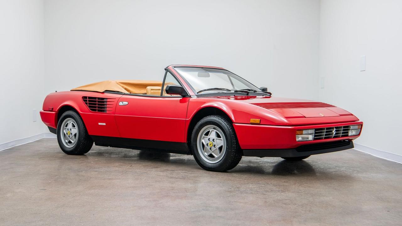 1986 Ferrari 3.2 Mondial Cabriolet