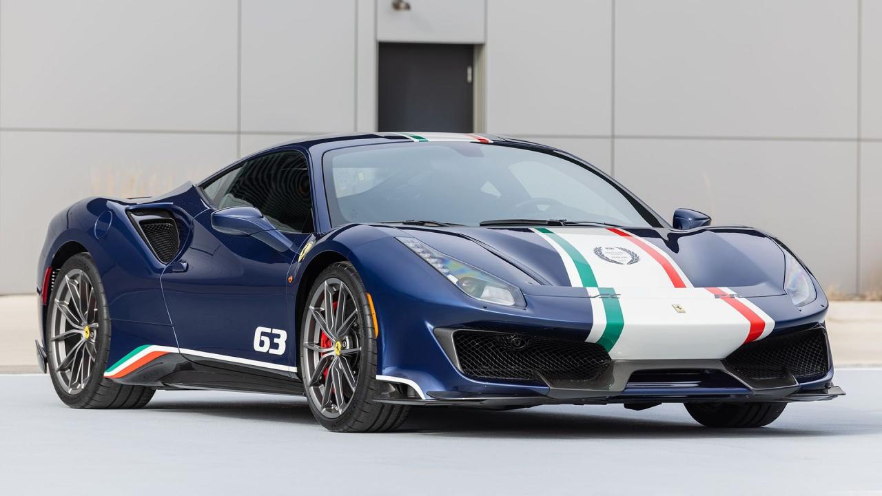 2019 Ferrari 488 Pista &ldquo;Piloti Ferrari&rdquo;