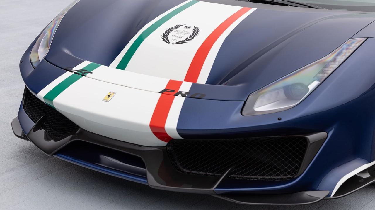 2019 Ferrari 488 Pista &ldquo;Piloti Ferrari&rdquo;